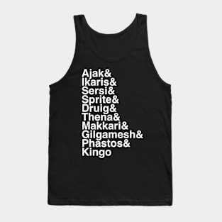 Eternals Names Tank Top